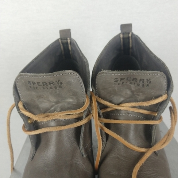 Sperry Harlow Burnished leather Wedge bootie - Picture 9 of 10